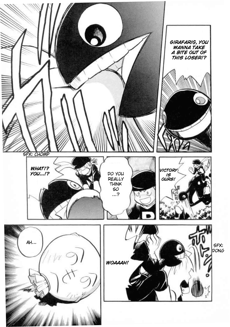 Pocket Monster Special Chapter 129 page 10 - Chapter 129: Vs. Girafarig