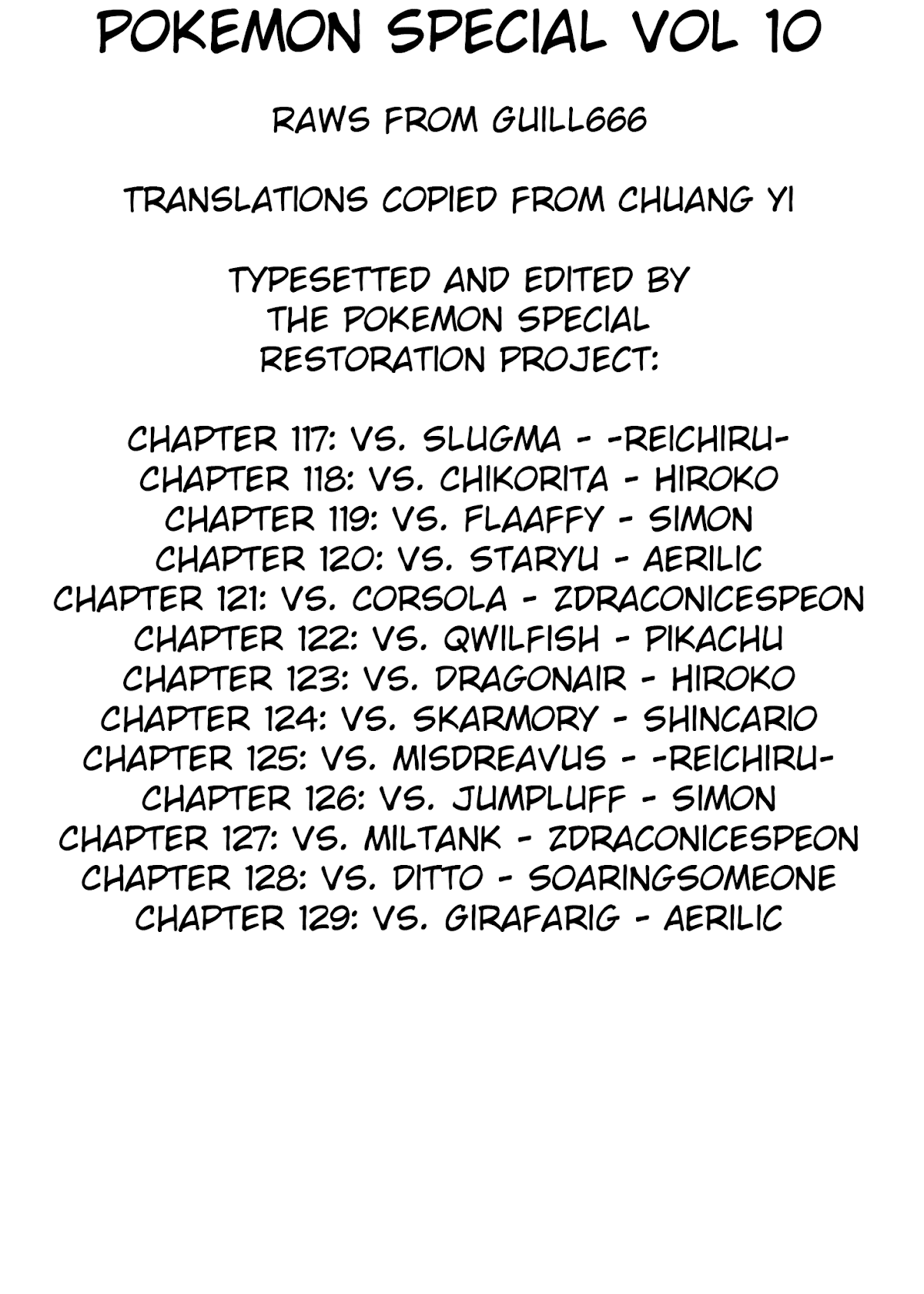 Pocket Monster Special Chapter 129 page 20 - Chapter 129: Vs. Girafarig