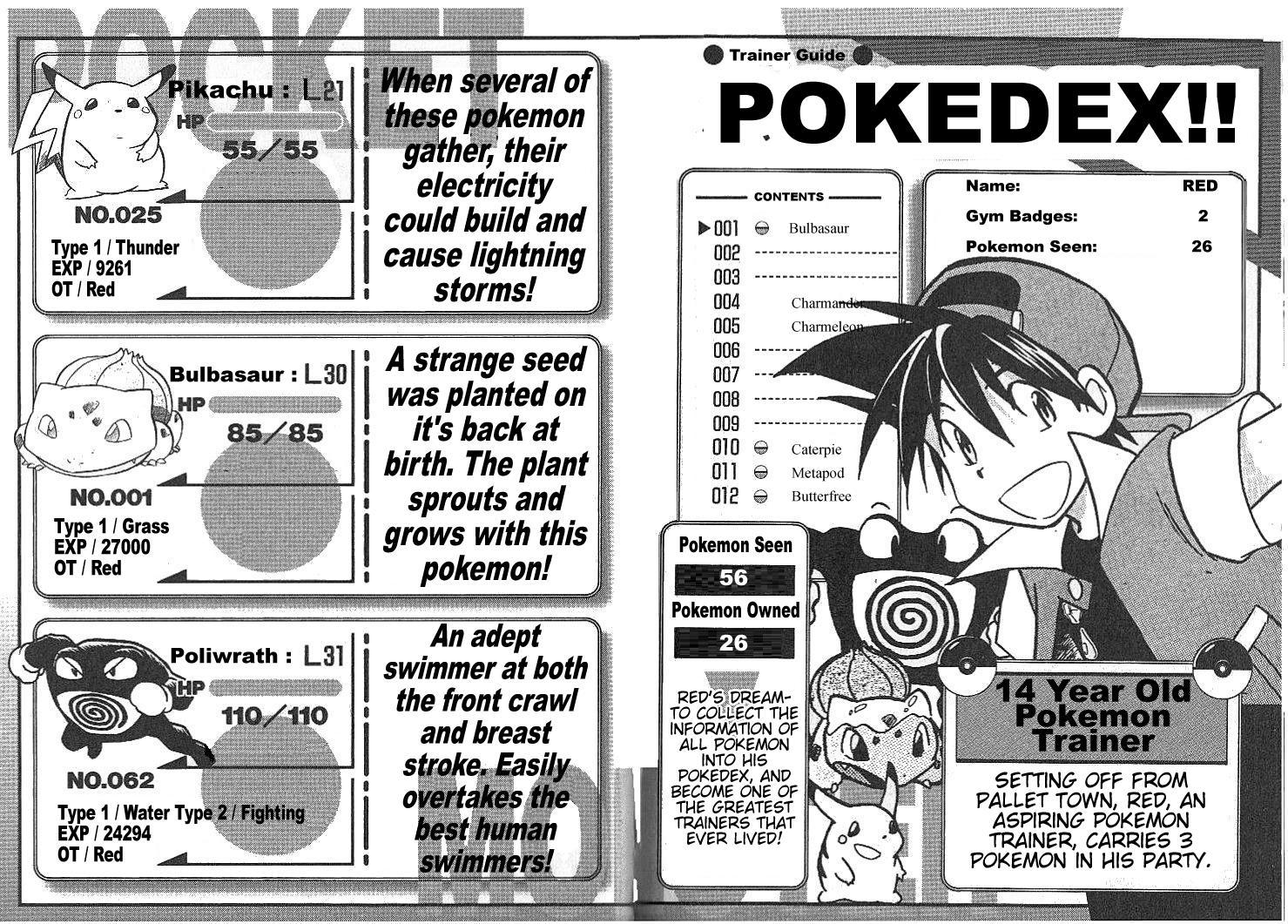 Pocket Monster Special Chapter 14 page 17 - Chapter 14: VS Arbok