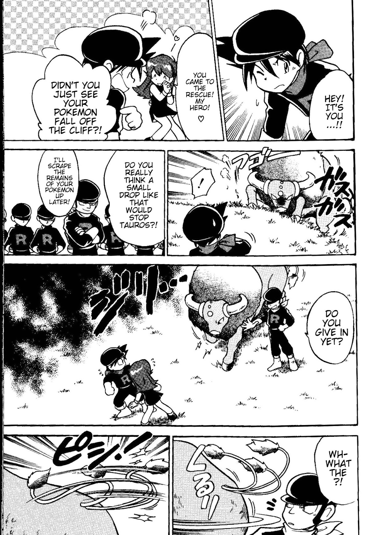 Pocket Monster Special Chapter 16 page 11 - Chapter 16: VS Tauros