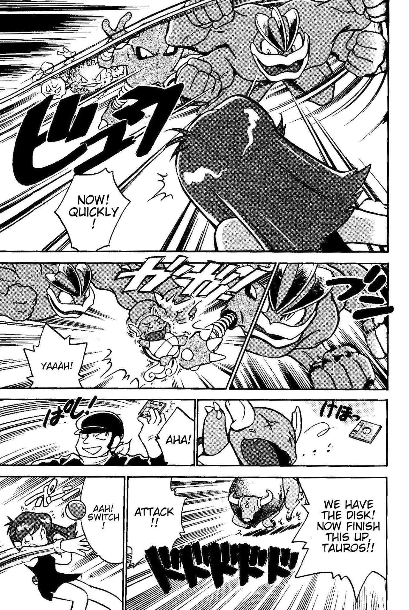 Pocket Monster Special Chapter 16 page 9 - Chapter 16: VS Tauros