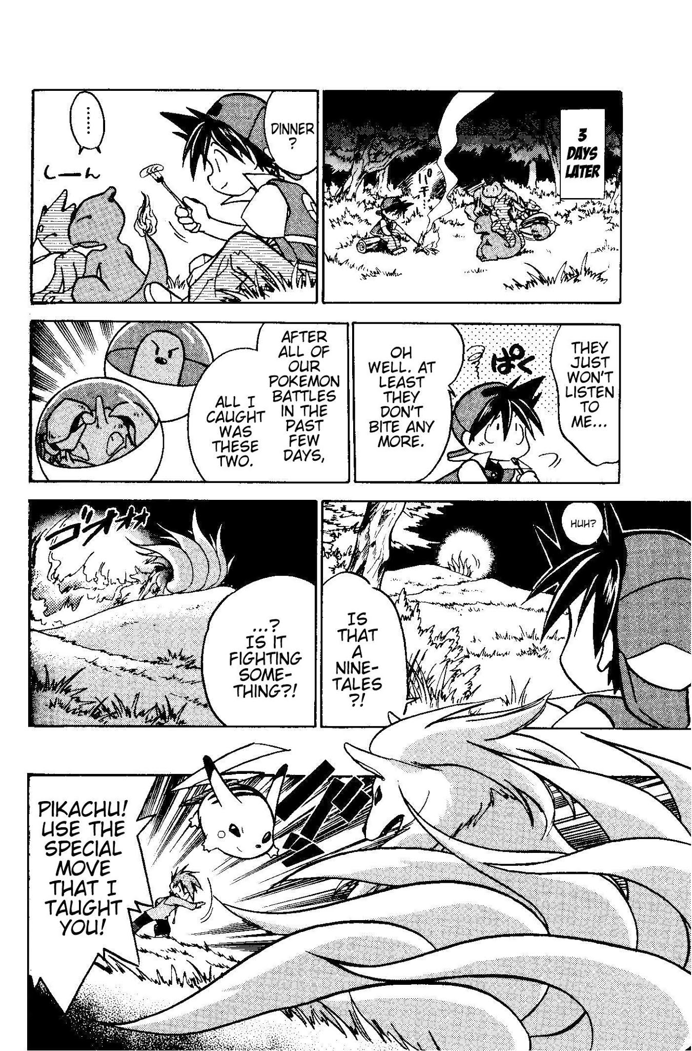 Pocket Monster Special Chapter 18 page 10 - Chapter 18: VS Ninetails