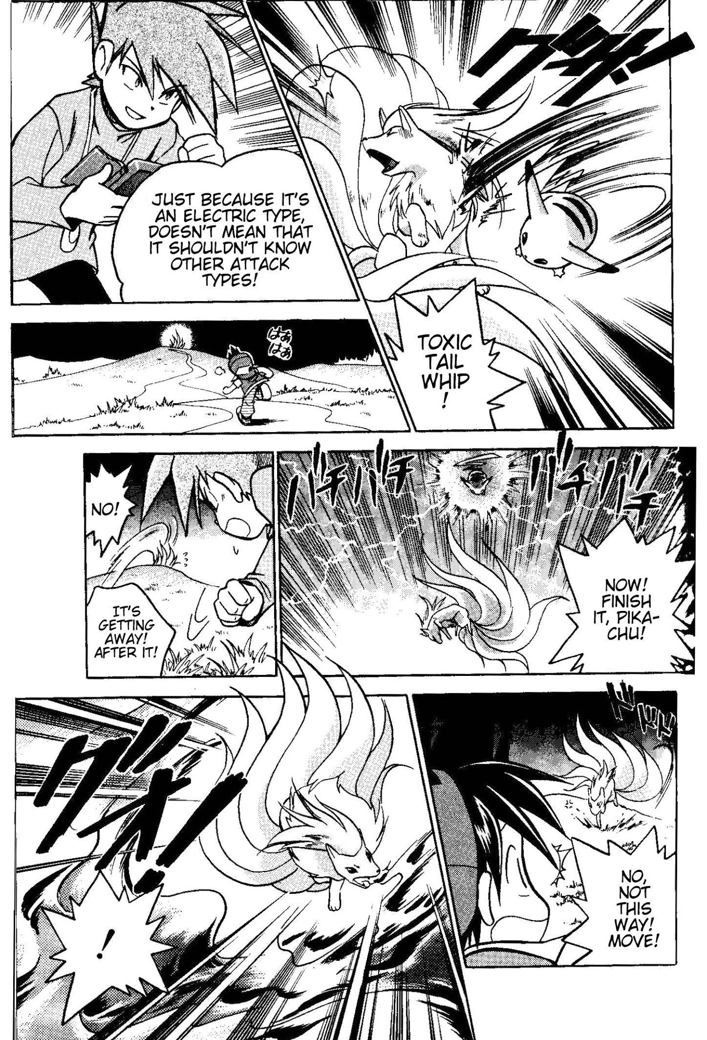 Pocket Monster Special Chapter 18 page 11 - Chapter 18: VS Ninetails