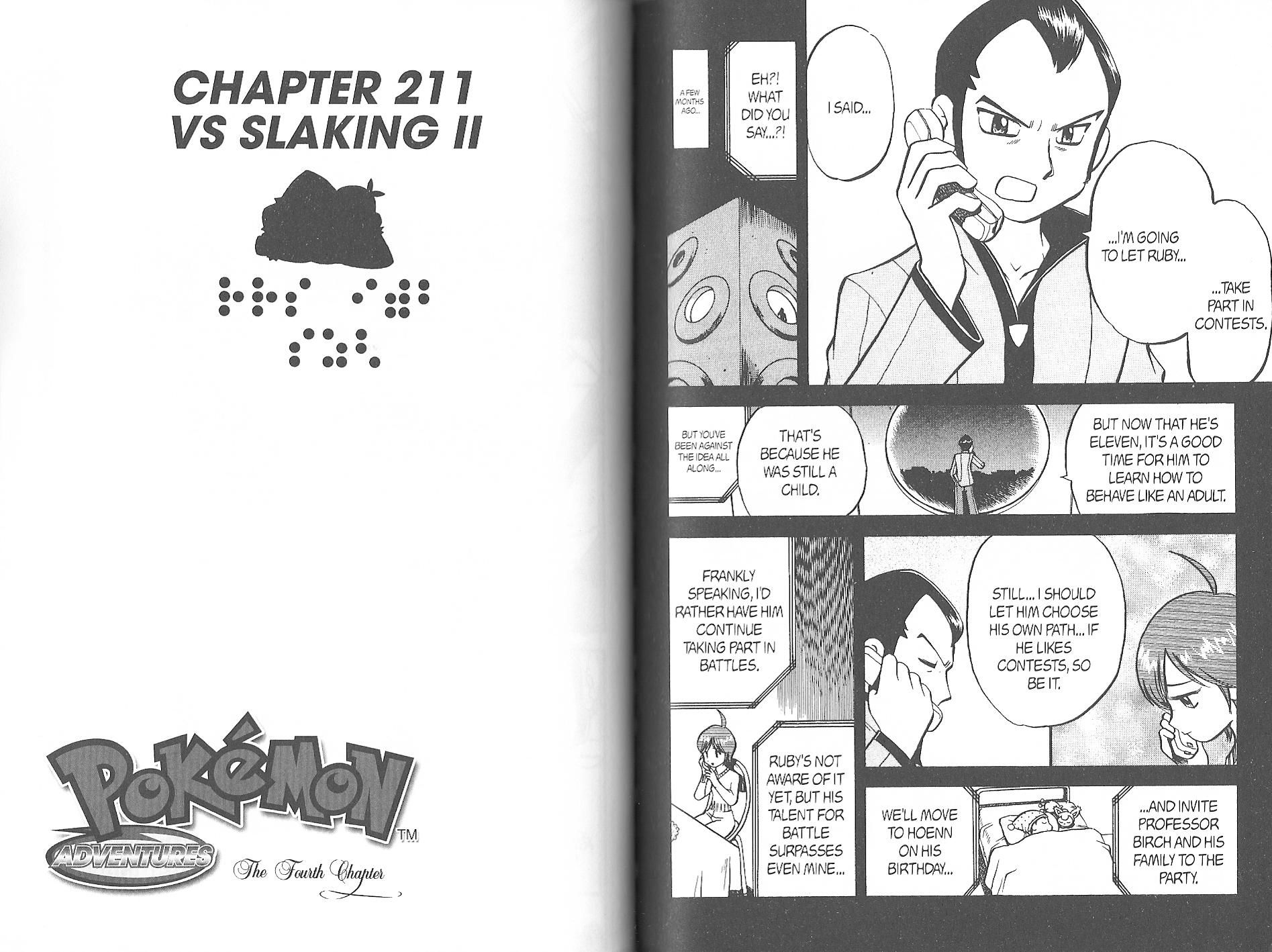 Pocket Monster Special Chapter 211 page 1 - Chapter 211