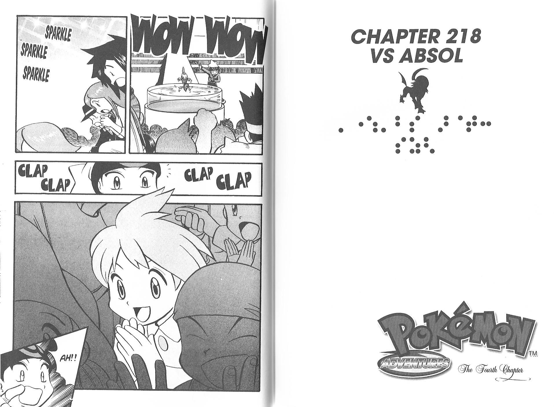 Pocket Monster Special Chapter 218 page 1 - Chapter 218