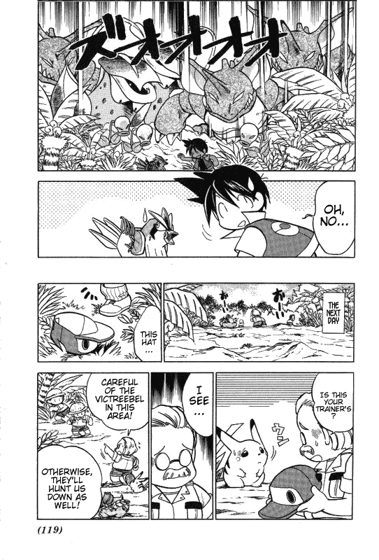 Pocket Monster Special Chapter 22 page 13 - Chapter 22: VS Victreebel