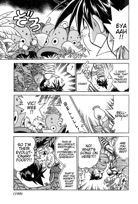 Pocket Monster Special Chapter 22 page 3 - Chapter 22: VS Victreebel