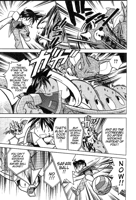 Pocket Monster Special Chapter 22 page 9 - Chapter 22: VS Victreebel