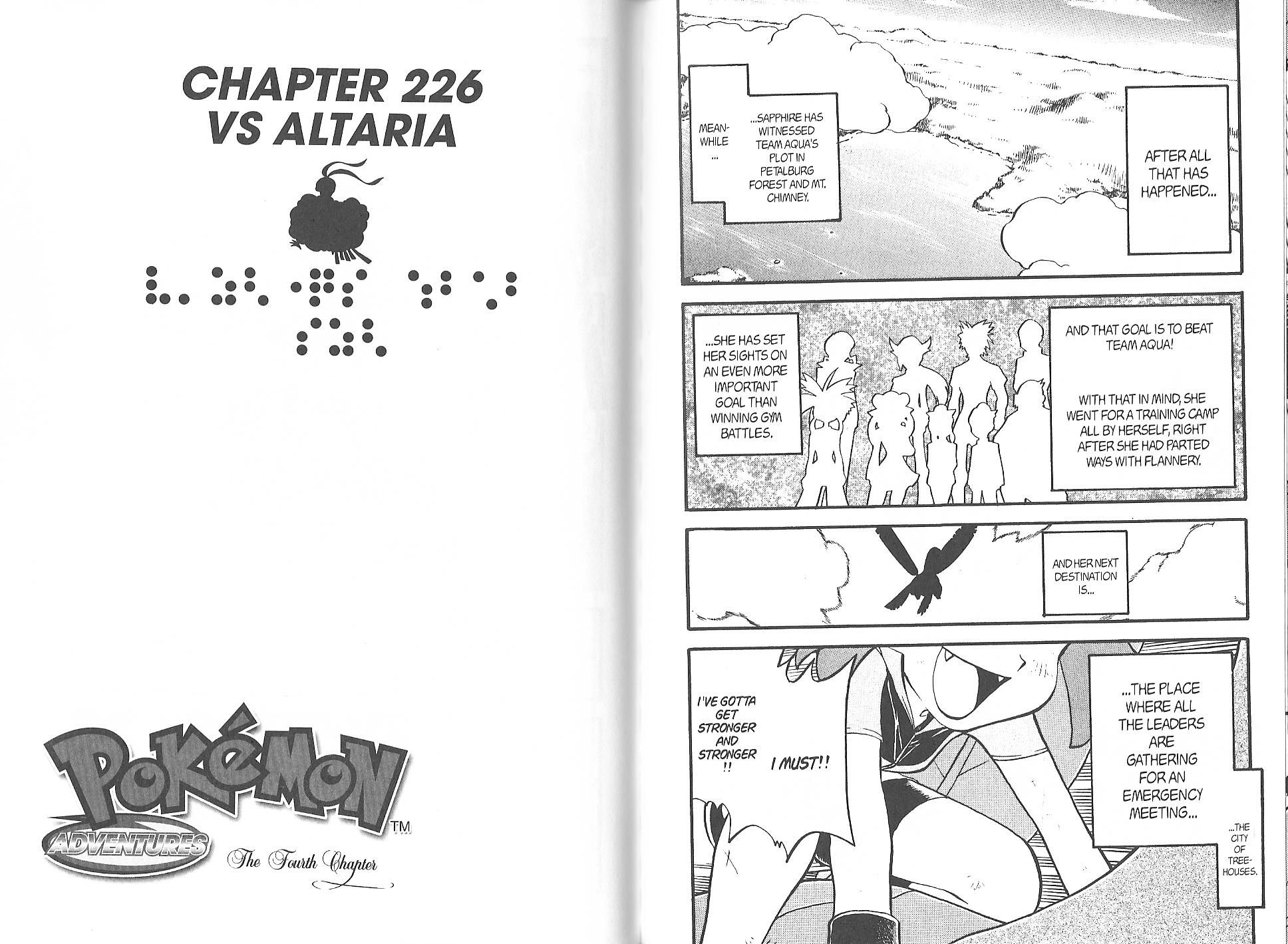 Pocket Monster Special Chapter 226 page 1 - Chapter 226