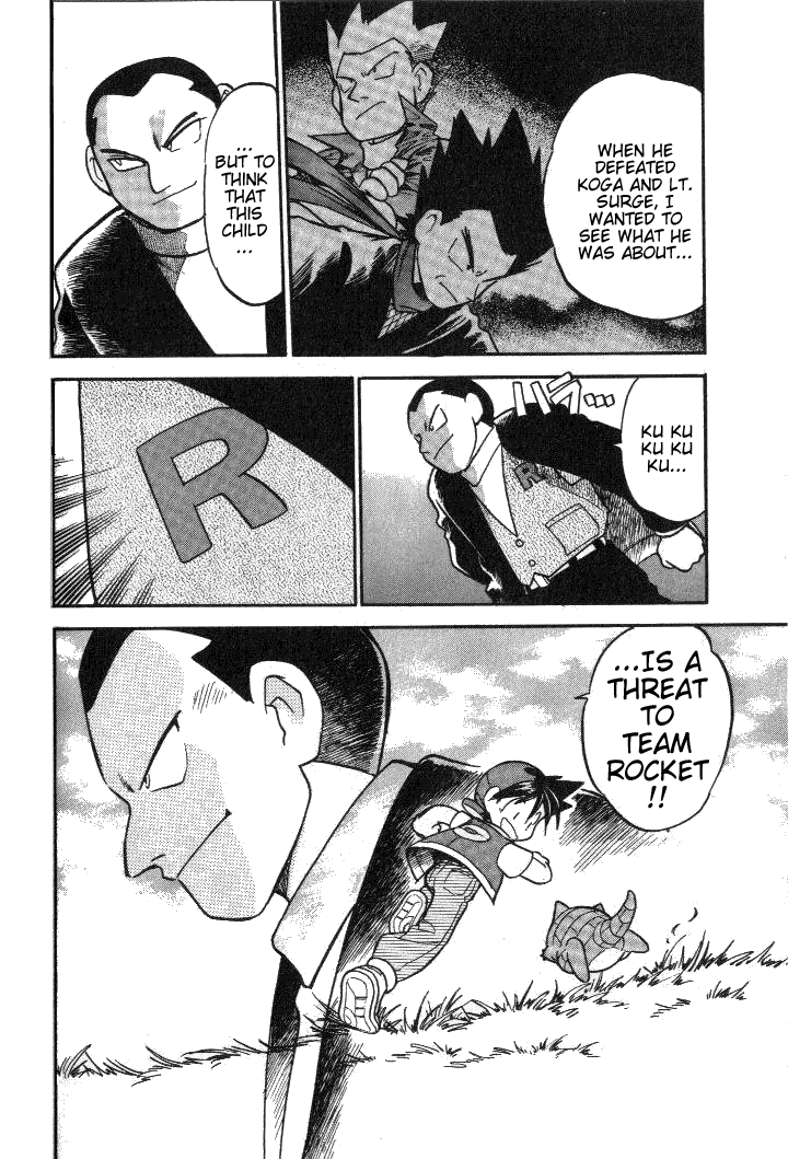 Pocket Monster Special Chapter 23 page 14 - Chapter 23: VS Magmar