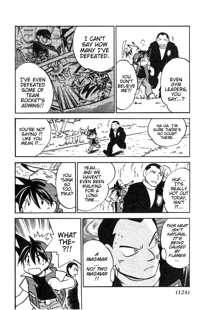 Pocket Monster Special Chapter 23 page 4 - Chapter 23: VS Magmar