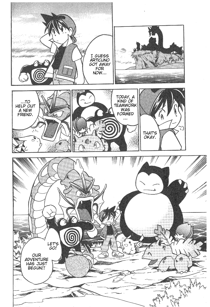 Pocket Monster Special Chapter 25 page 15 - Chapter 25: VS Articuno