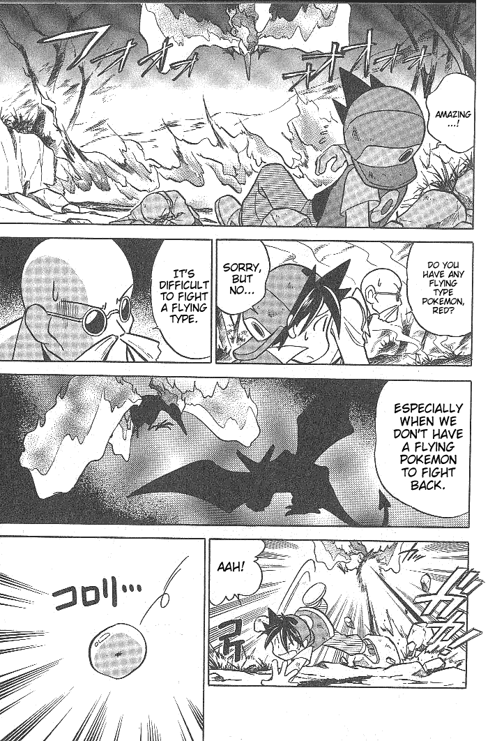 Pocket Monster Special Chapter 26 page 13 - Chapter 26: VS Moltres