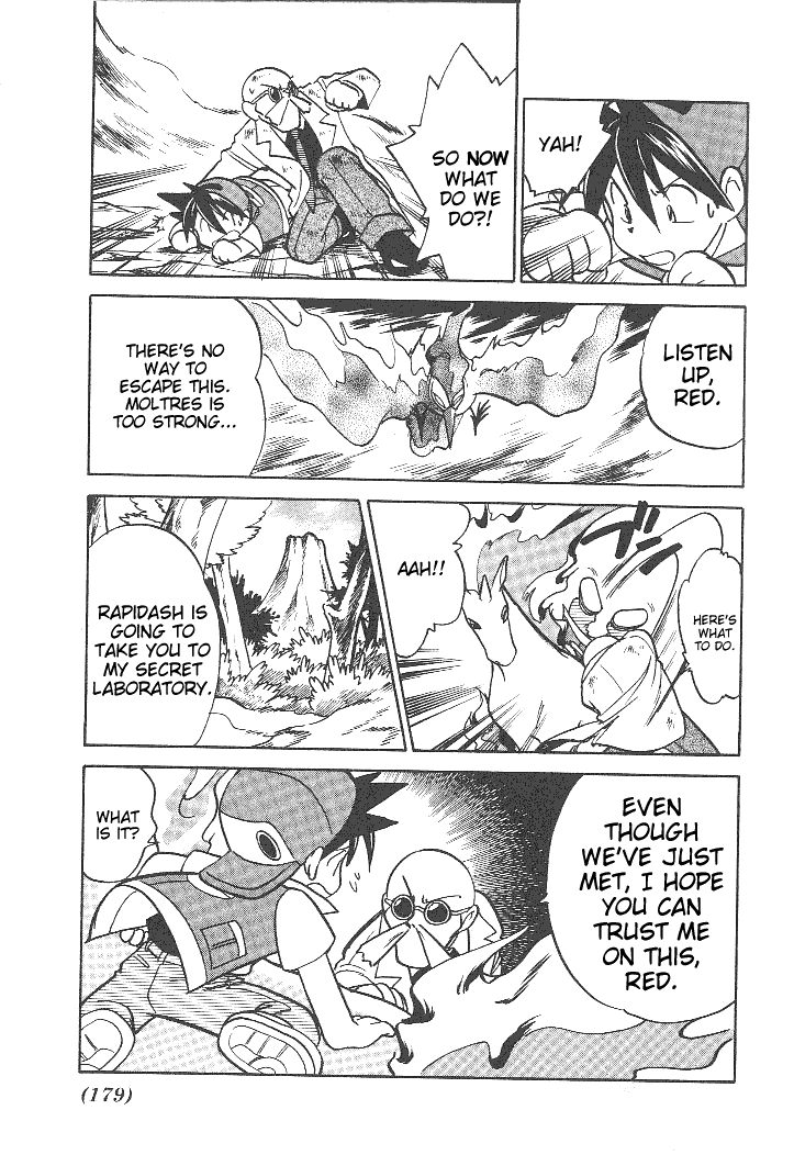 Pocket Monster Special Chapter 26 page 15 - Chapter 26: VS Moltres
