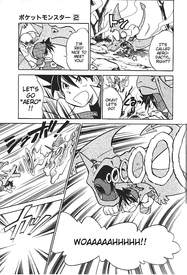 Pocket Monster Special Chapter 26 page 27 - Chapter 26: VS Moltres