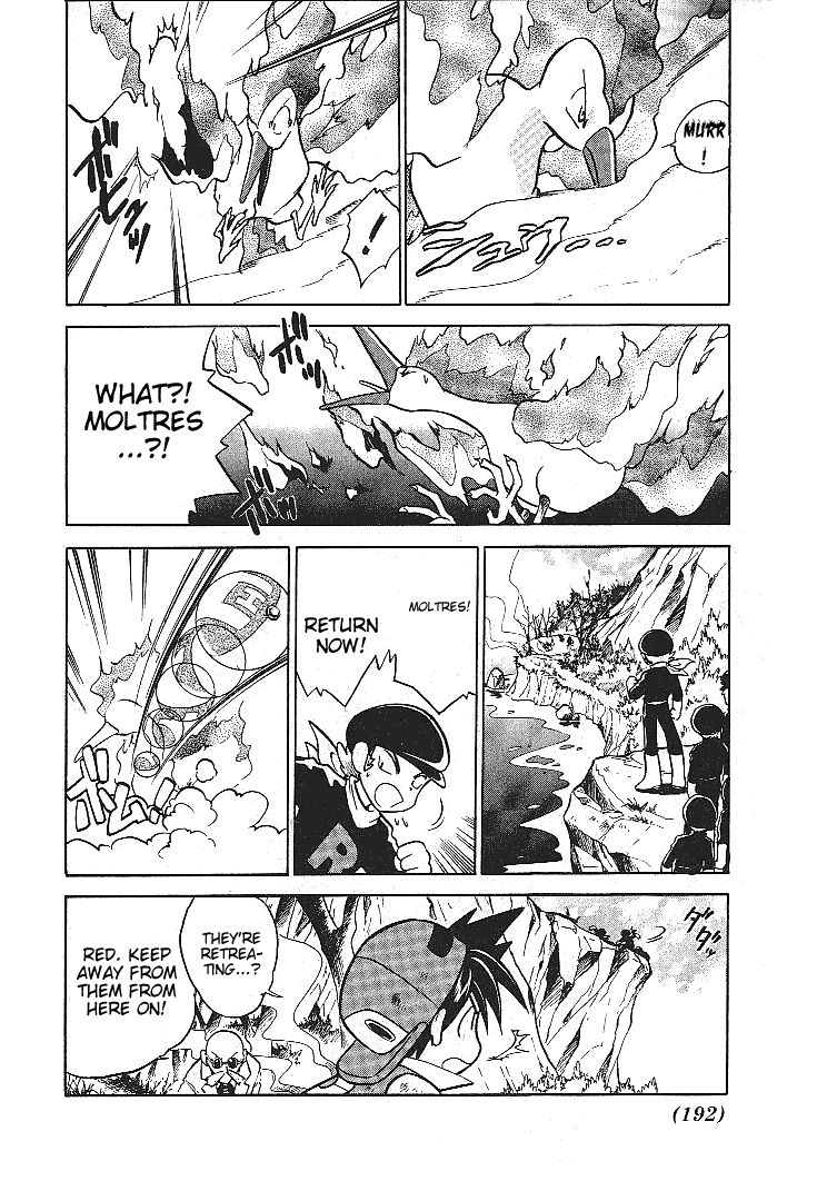 Pocket Monster Special Chapter 26 page 28 - Chapter 26: VS Moltres