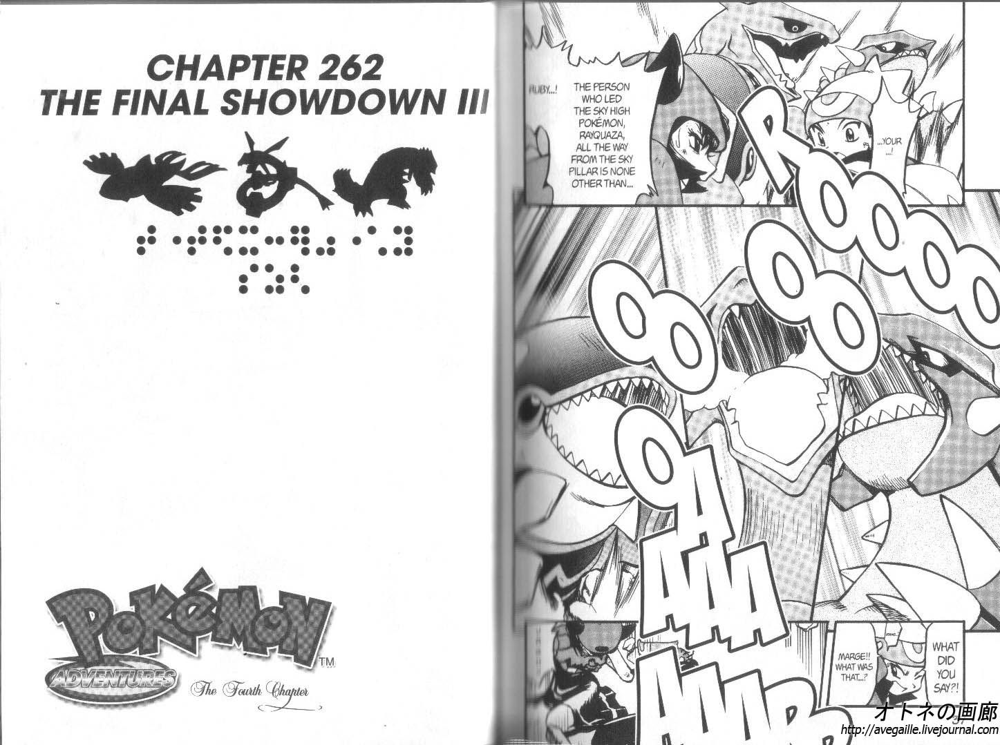 Pocket Monster Special Chapter 262 page 1 - Chapter 262