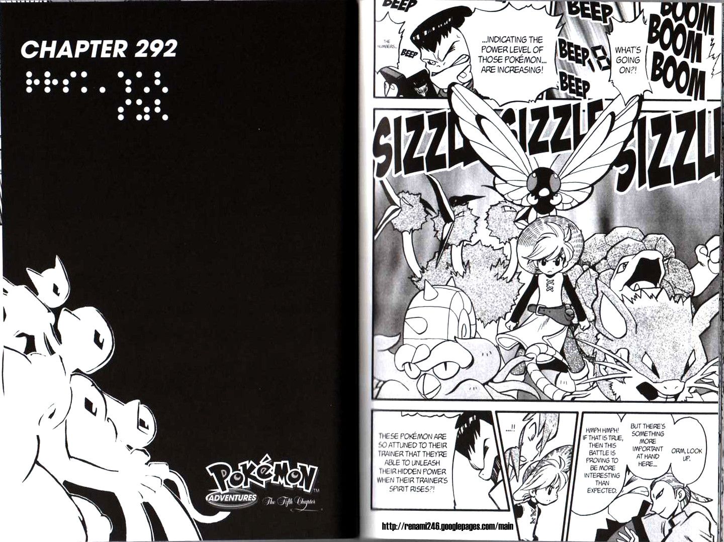 Pocket Monster Special Chapter 292 page 1 - Chapter 292
