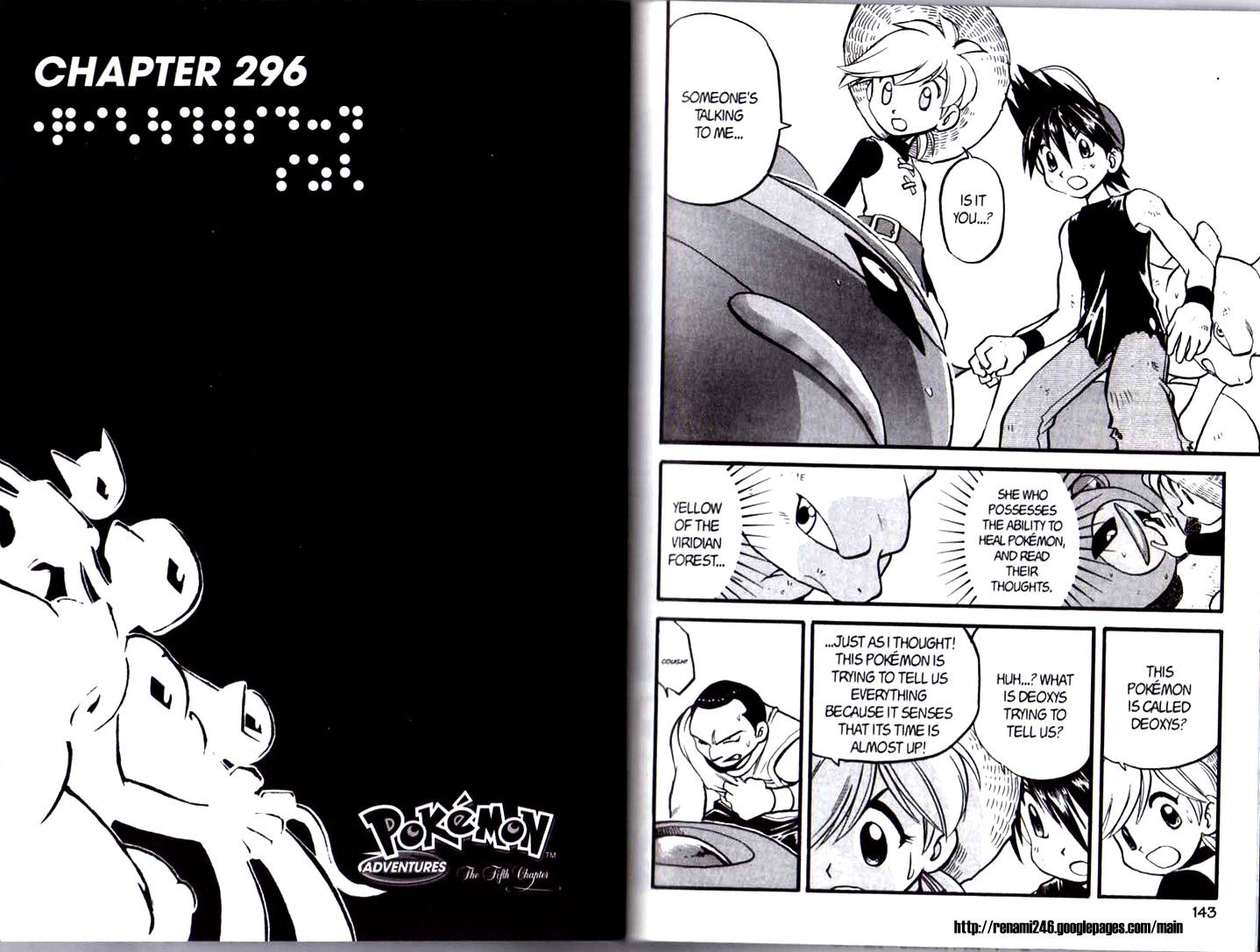 Pocket Monster Special Chapter 296 page 1 - Chapter 296