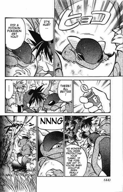 Pocket Monster Special Chapter 3 page 12 - Chapter 3: VS Kangaskhan