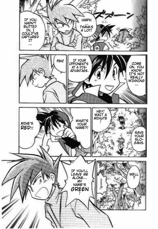 Pocket Monster Special Chapter 3 page 13 - Chapter 3: VS Kangaskhan