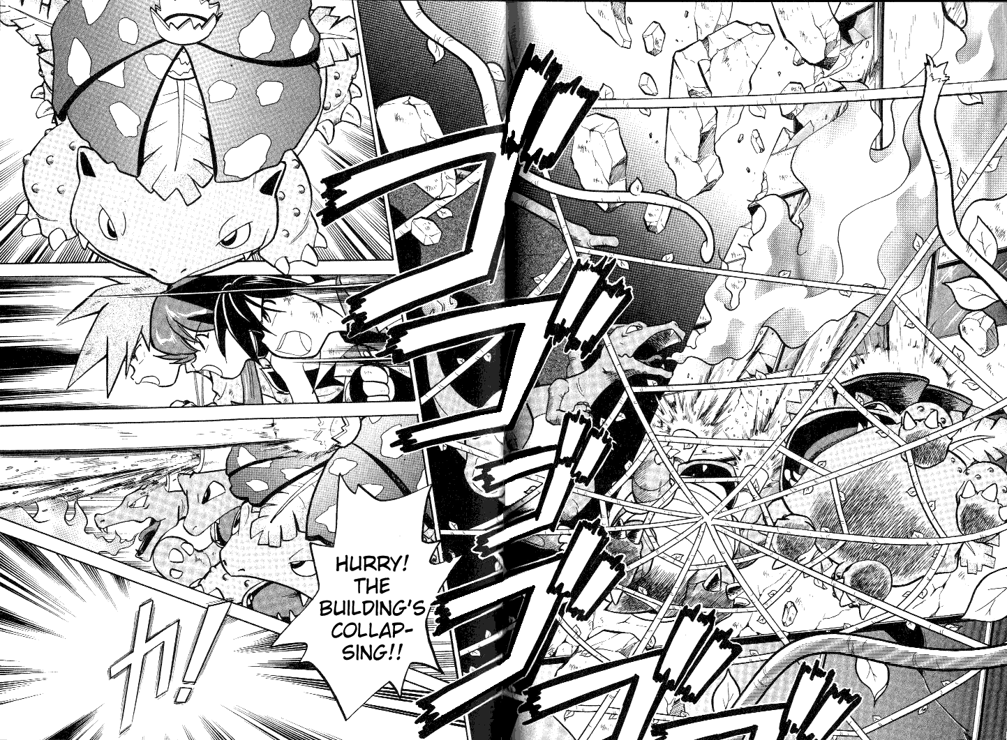 Pocket Monster Special Chapter 33 page 14 - Chapter 33: VS Three Legendary Birds