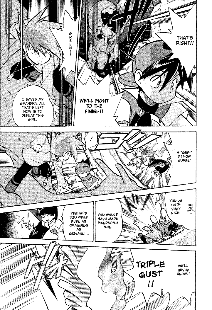 Pocket Monster Special Chapter 33 page 7 - Chapter 33: VS Three Legendary Birds