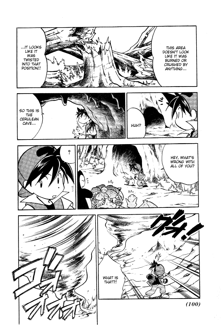Pocket Monster Special Chapter 34 page 4 - Chapter 34: VS Mewtwo (Part 1)