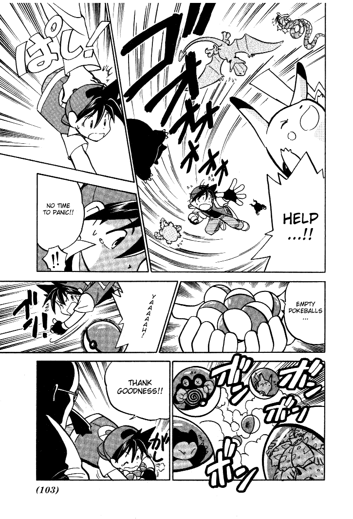 Pocket Monster Special Chapter 34 page 7 - Chapter 34: VS Mewtwo (Part 1)