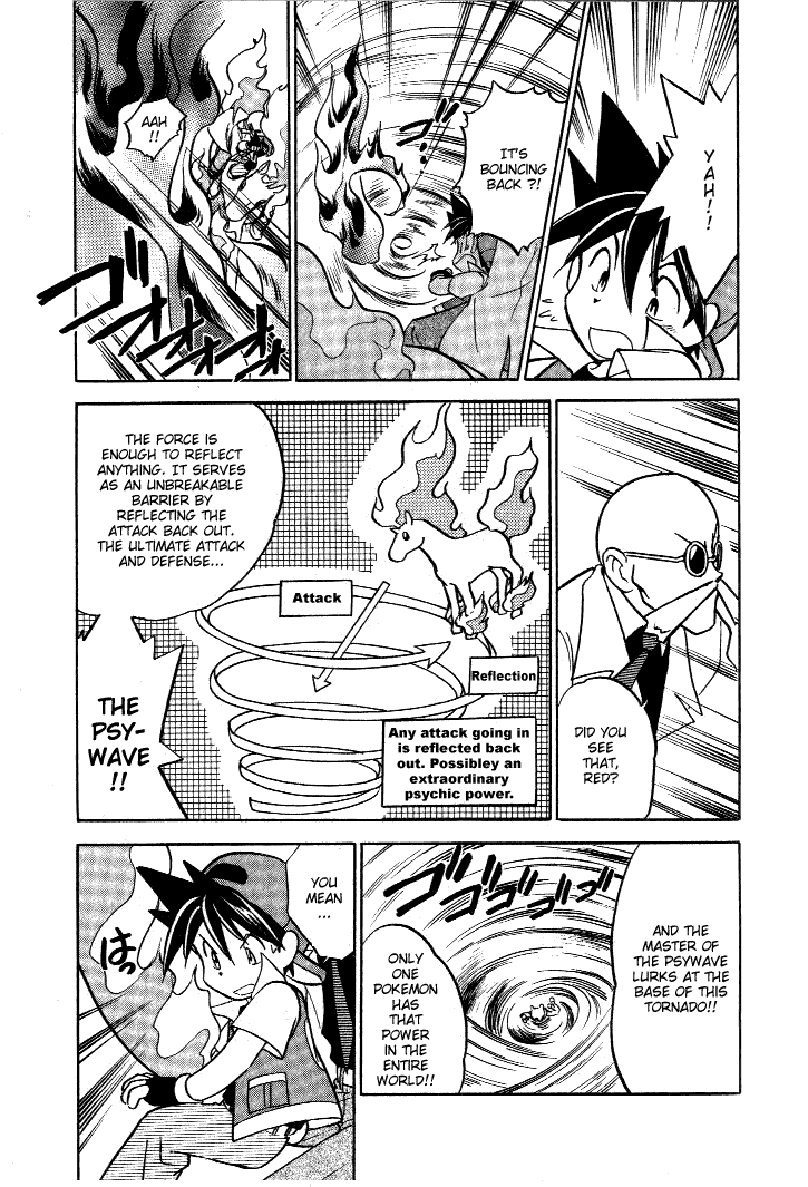 Pocket Monster Special Chapter 34 page 9 - Chapter 34: VS Mewtwo (Part 1)