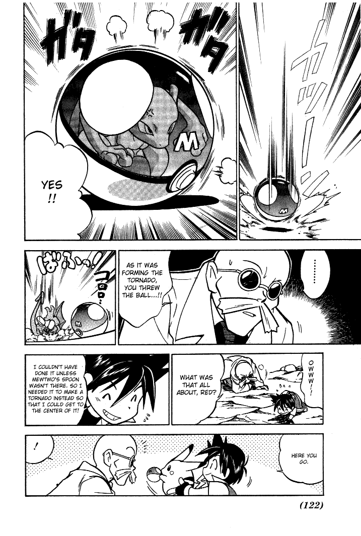 Pocket Monster Special Chapter 35 page 12 - Chapter 35: VS Mewtwo (Part 2)