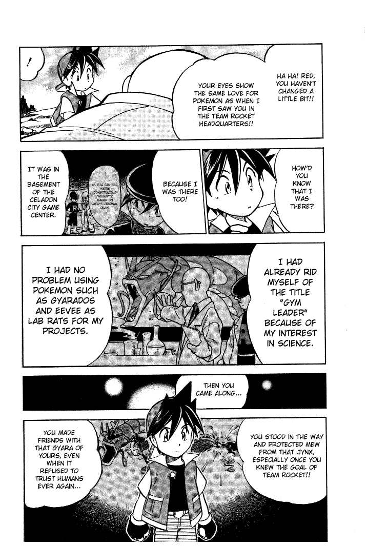 Pocket Monster Special Chapter 35 page 4 - Chapter 35: VS Mewtwo (Part 2)