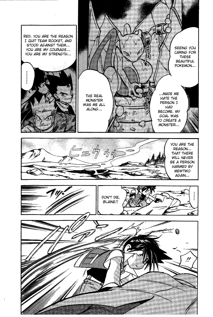 Pocket Monster Special Chapter 35 page 5 - Chapter 35: VS Mewtwo (Part 2)
