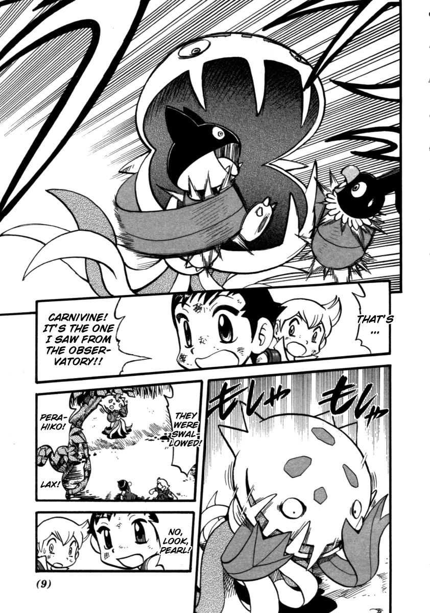 Pocket Monster Special Chapter 365 page 10 - Chapter 365: VS Carnivine