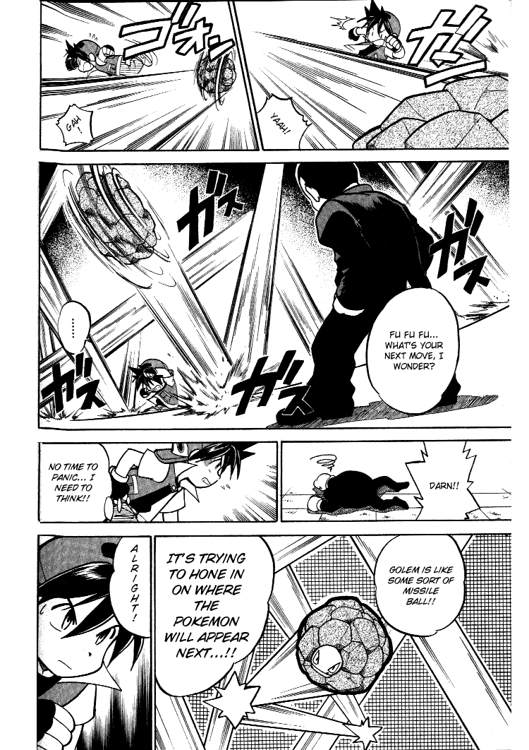 Pocket Monster Special Chapter 37 page 11 - Chapter 37: VS Golem