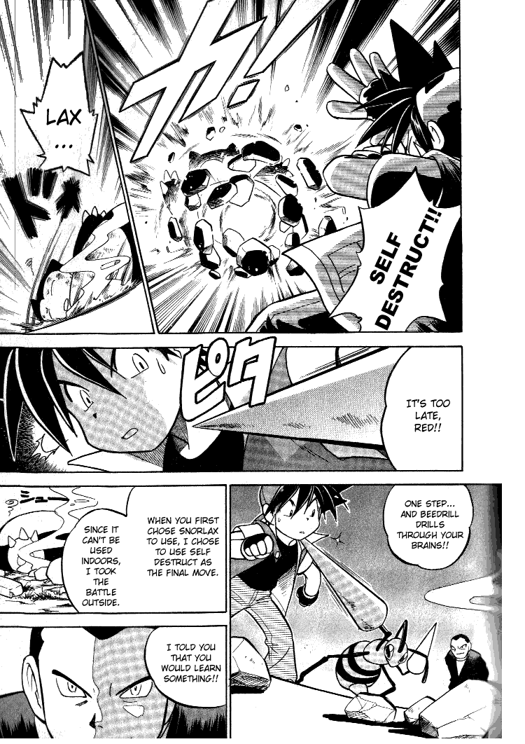 Pocket Monster Special Chapter 37 page 14 - Chapter 37: VS Golem