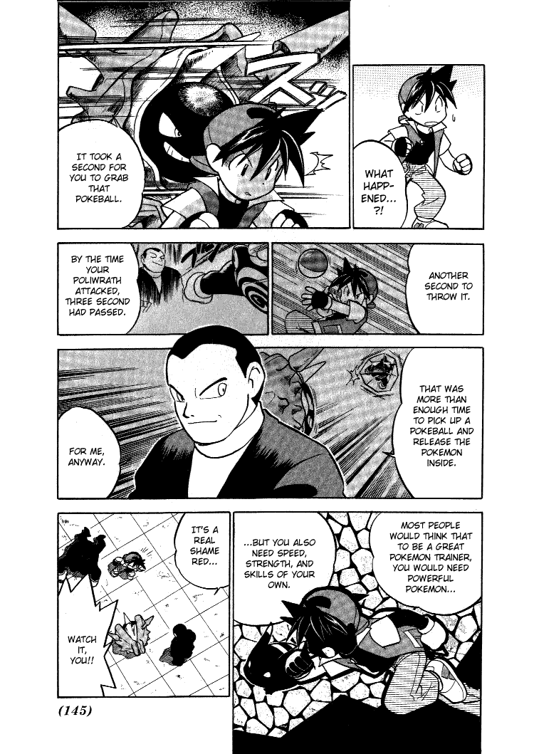 Pocket Monster Special Chapter 37 page 6 - Chapter 37: VS Golem