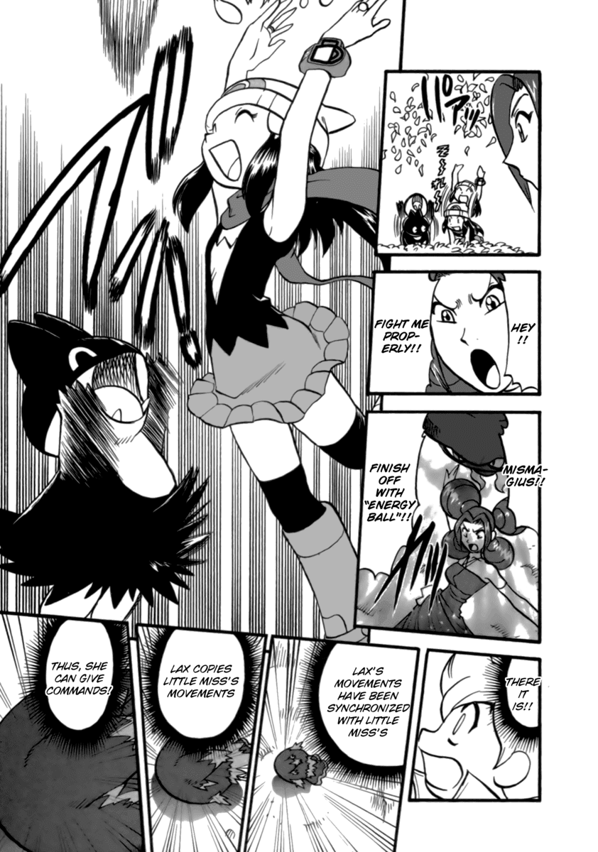 Pocket Monster Special Chapter 373 page 12 - Chapter 373: VS Mismagius II