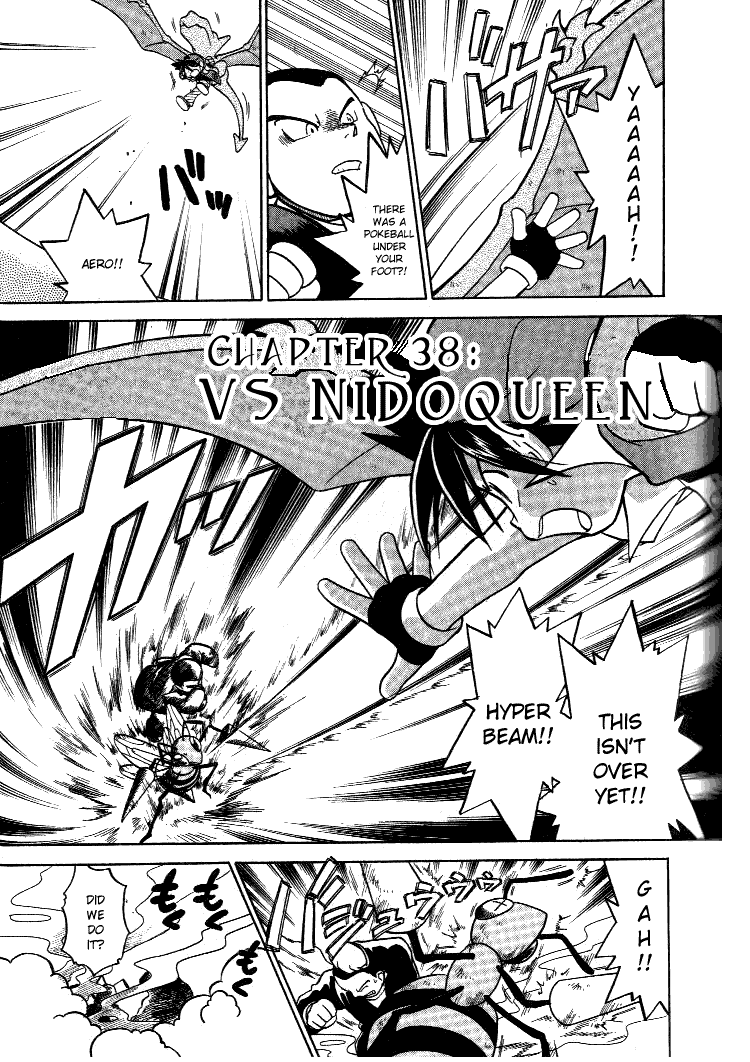 Pocket Monster Special Chapter 38 page 1 - Chapter 38: VS Nidoqueen