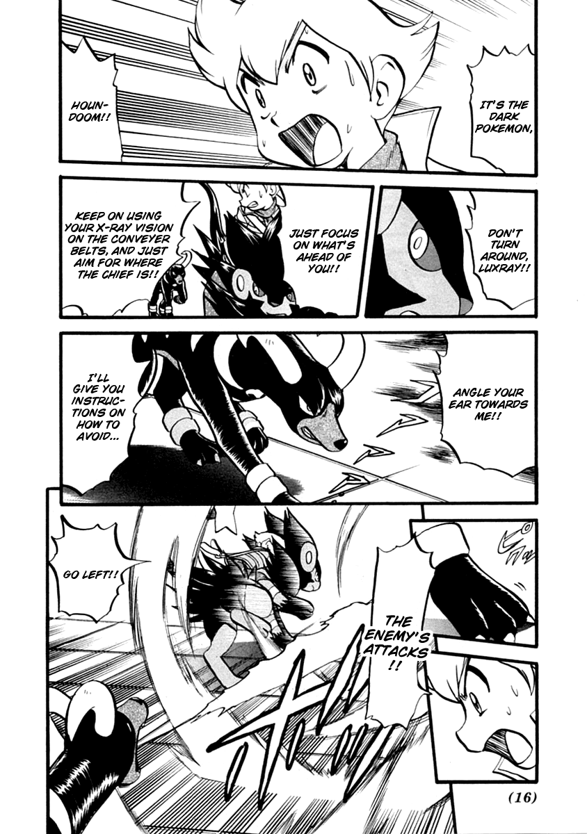 Pocket Monster Special Chapter 385 page 16 - Chapter 385: VS Houndoom