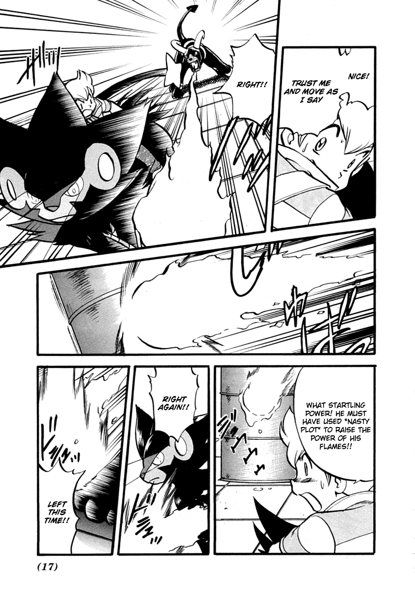 Pocket Monster Special Chapter 385 page 17 - Chapter 385: VS Houndoom