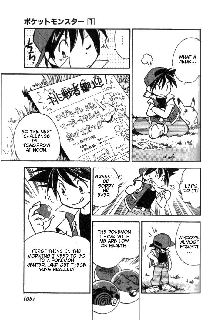Pocket Monster Special Chapter 4 page 13 - Chapter 4: VS Pikachu