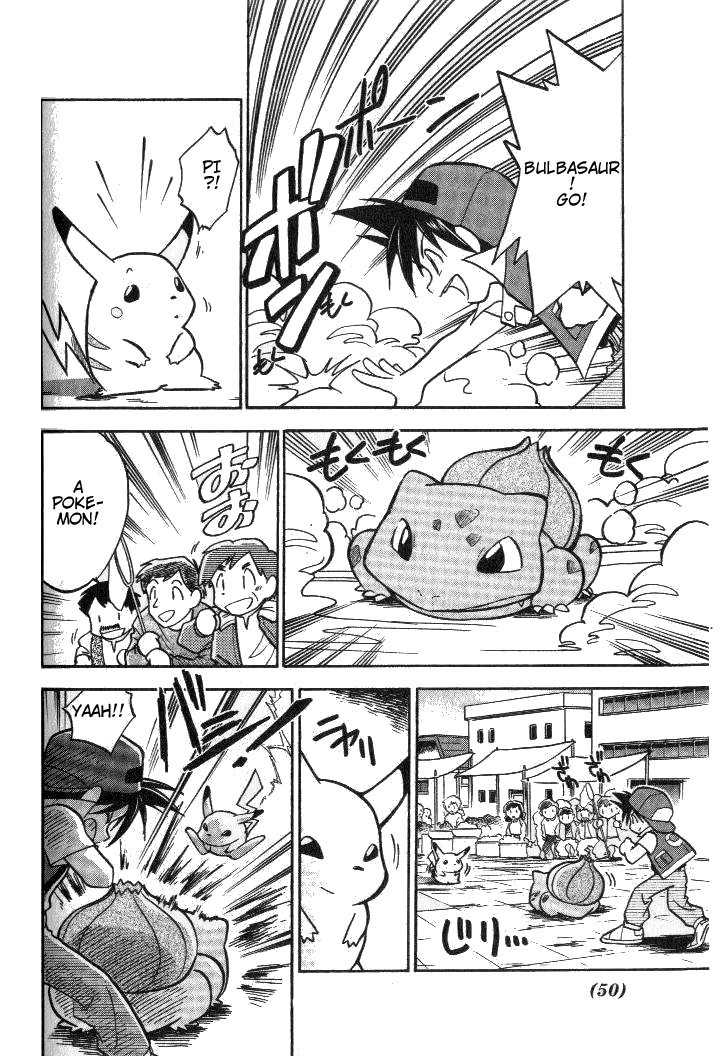 Pocket Monster Special Chapter 4 page 4 - Chapter 4: VS Pikachu