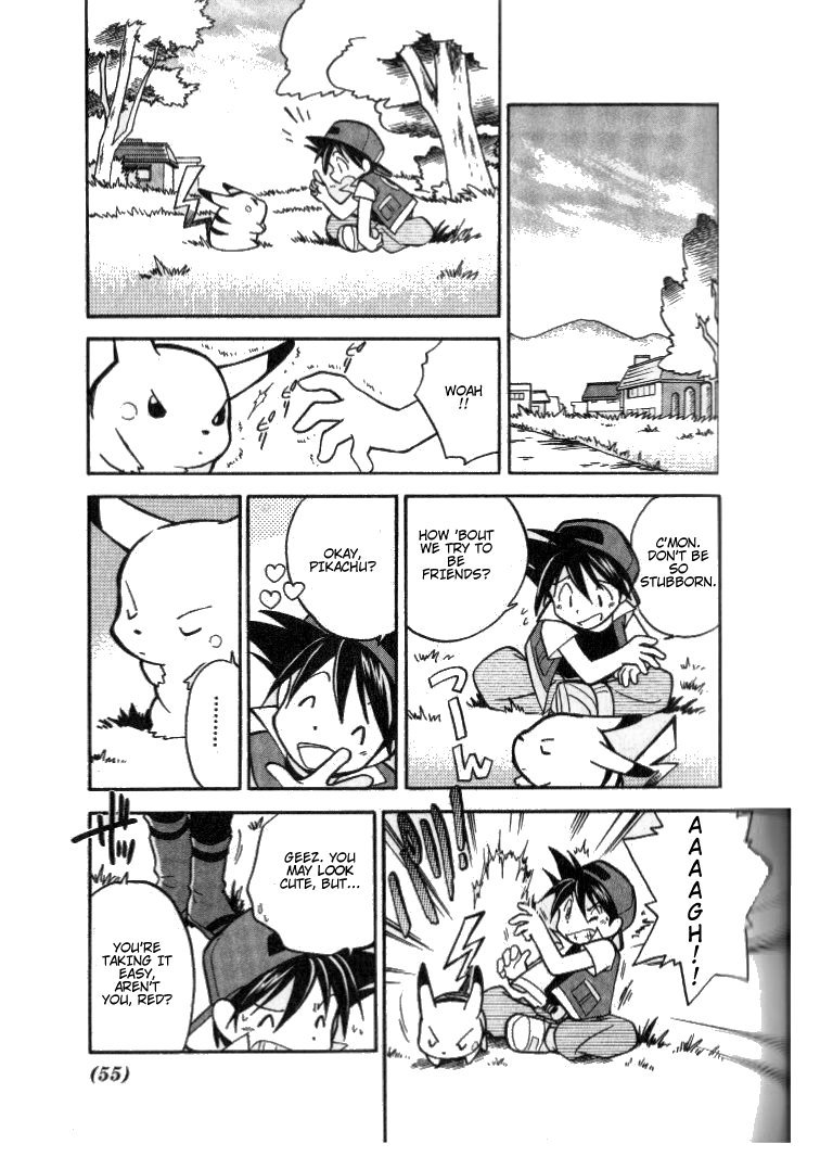 Pocket Monster Special Chapter 4 page 9 - Chapter 4: VS Pikachu