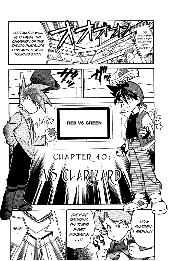 Pocket Monster Special Chapter 40 page 2 - Chapter 40: VS Charizard
