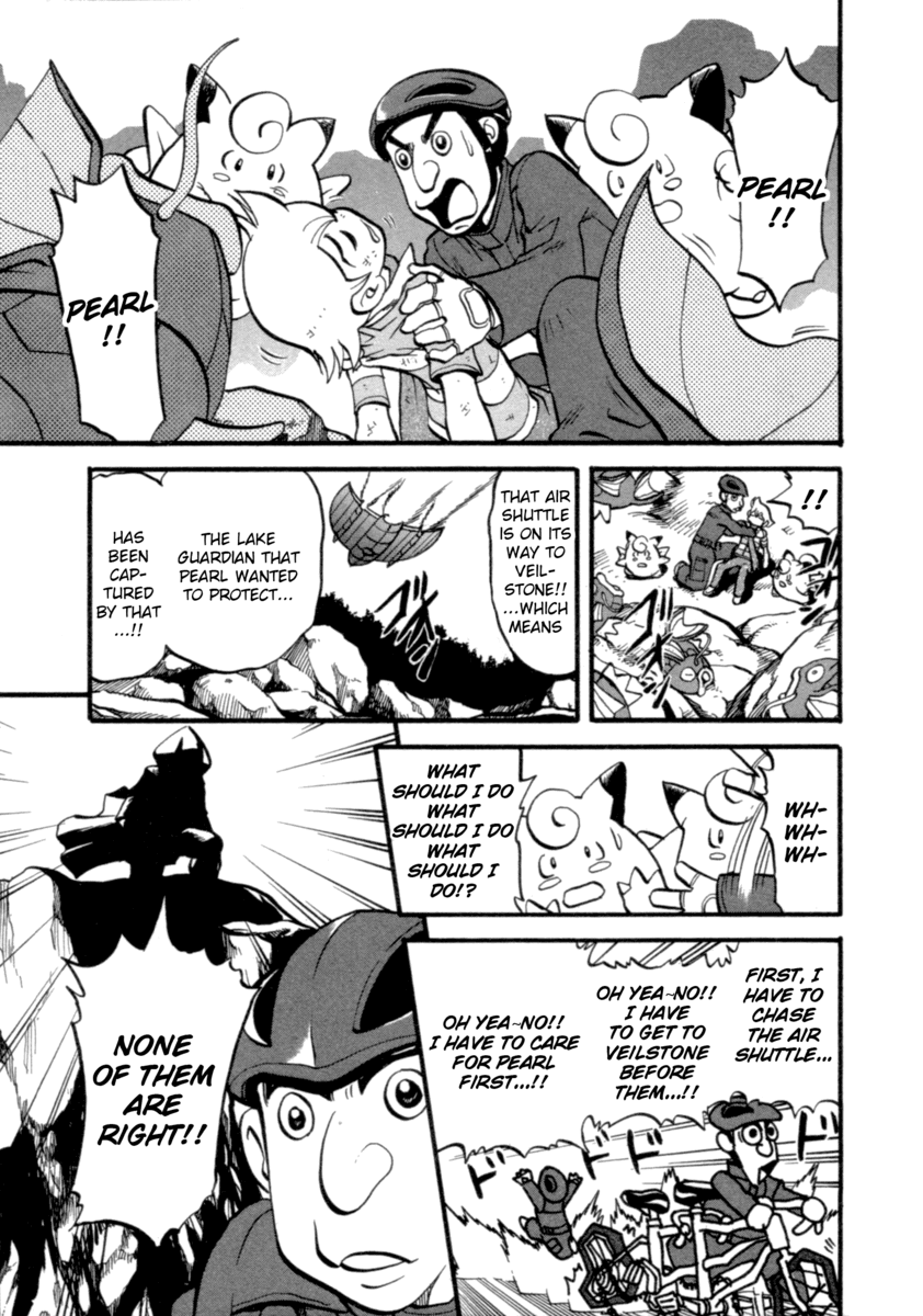 Pocket Monster Special Chapter 400 page 10 - Chapter 400: VS Quagsire