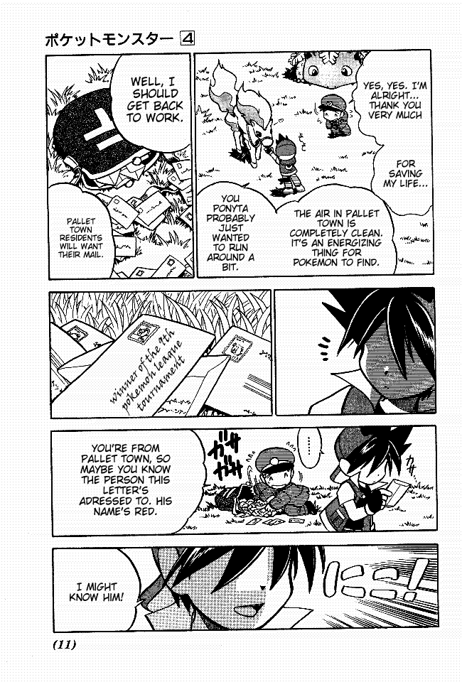 Pocket Monster Special Chapter 41 page 9 - Chapter 41: VS Ponyta