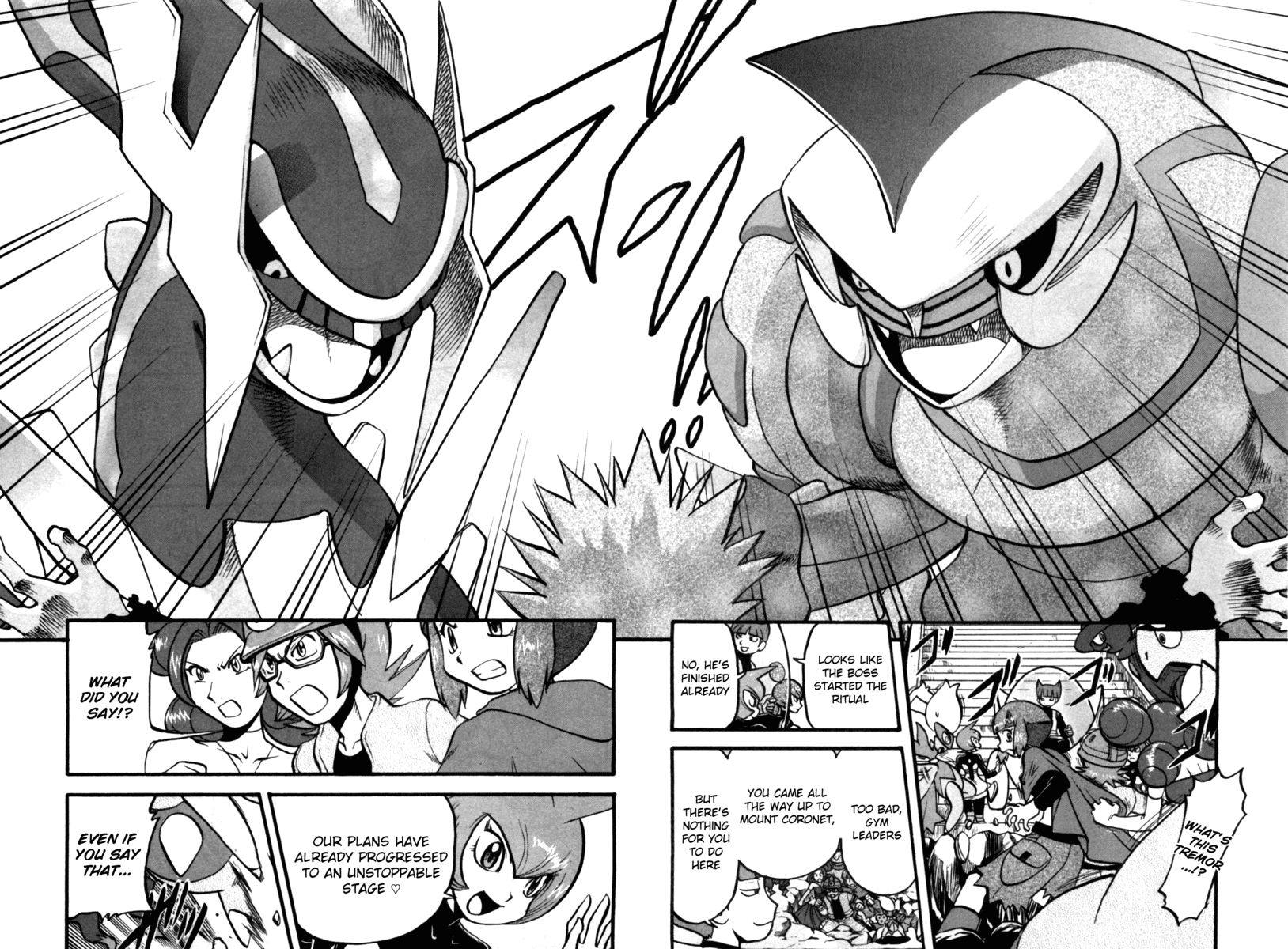 Pocket Monster Special Chapter 411 page 17 - Chapter 411: VS Dialga & Palkia I