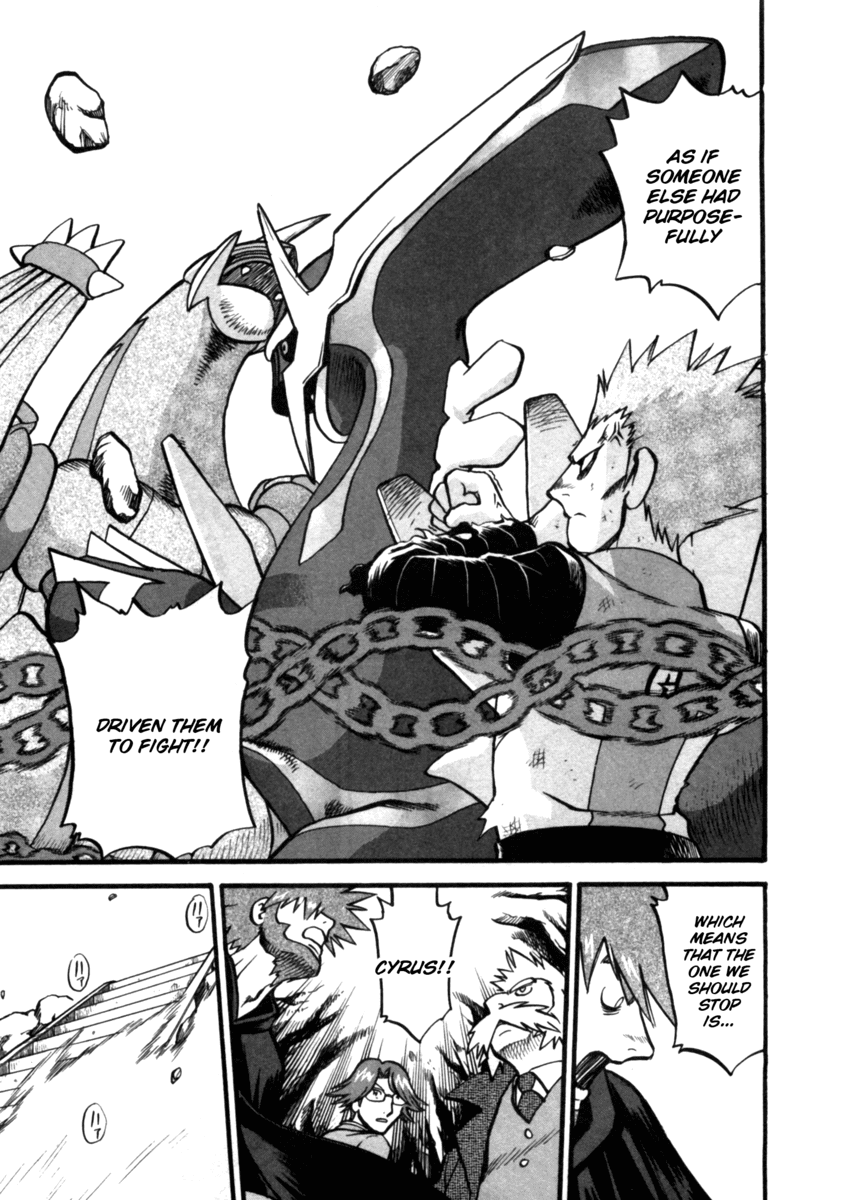 Pocket Monster Special Chapter 412 page 11 - Chapter 412: VS Dialga & Palkia II