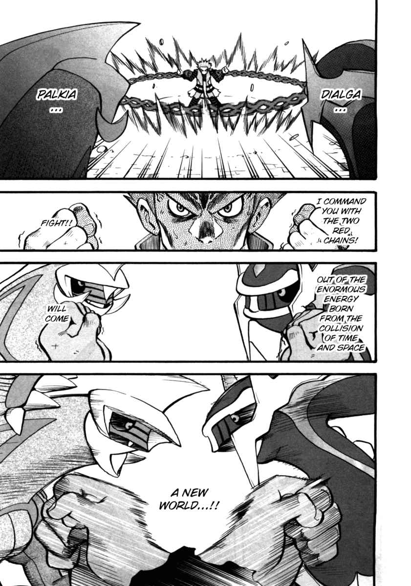 Pocket Monster Special Chapter 412 page 2 - Chapter 412: VS Dialga & Palkia II